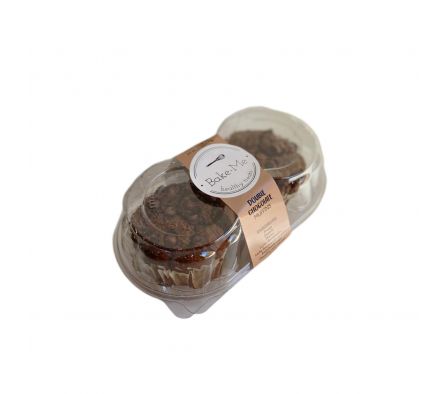 MUFFINS BAKE-ME DOUBLE CHOCOLATE PACK X 2