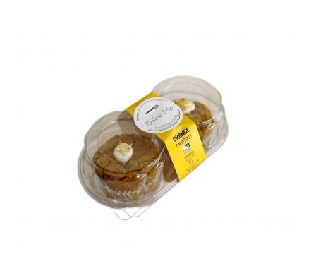 MUFFINS BAKE-ME ORANGE PACK X 2