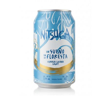 CERVEZA ARTESANAL UN SUEÑO EN LA FLORESTA LATA 354