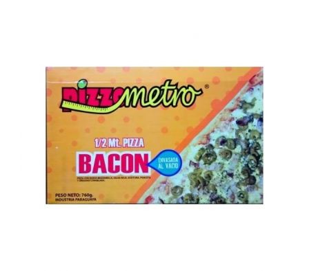 PIZZA PIZZOMETRO BACON CONGELADA X UN
