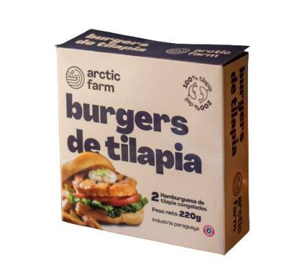 HAMBURGUESA ARCTIC FARM TILAPIA 220GR 