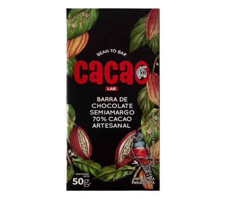 CHOCOLATE CACAO LAB 70% CACAO SURUCUA AURORA 50G