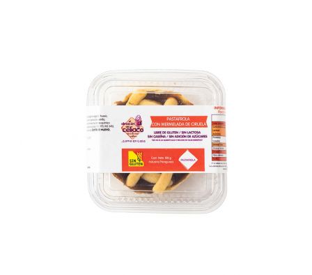 PASTAFLORA C/MERMELADA EL ALMACEN DEL CELIACO 100G