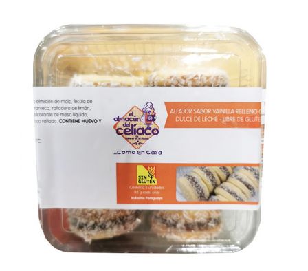 ALFAJORES EL ALMACEN DEL CELIACO C/ DDL SIN GLUTEN