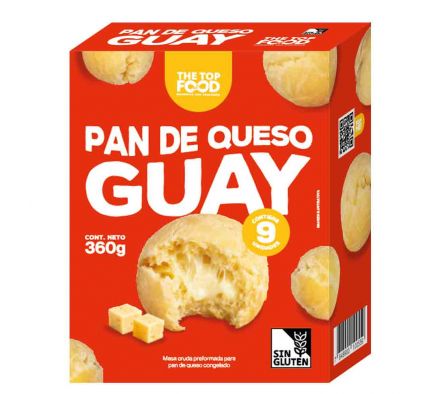 MASA P/ PAN DE QUESO THE TOP FOOD CONG 9UN 360GR 