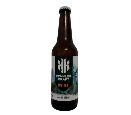 CERVEZA ARTESANAL WEIZEN KEMMLER KRAF VIDRIO 355ML