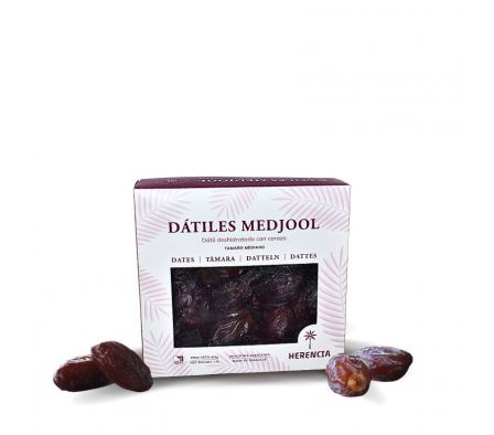 DATILES LA HERENCIA MEDJOOL MEDIANO CAJA