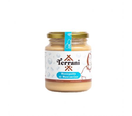 MANTEQUILLA DE MANI TERRANI C/COCO 220GR