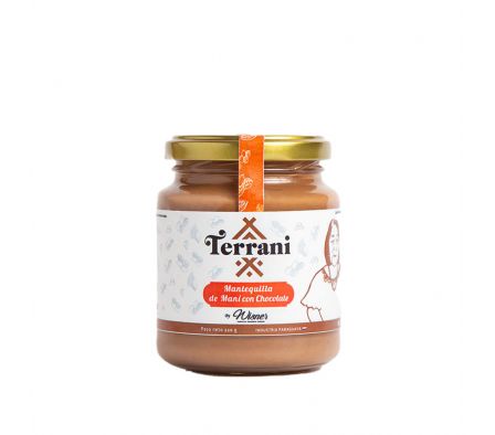 MANTEQUILLA DE MANI TERRANI C/CHOCO WISNER 220GR 