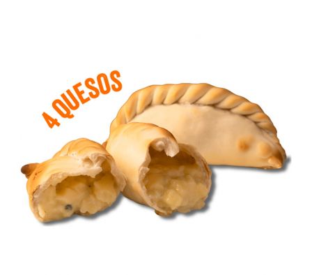 EMPANADAS D´POLOLO CUATRO QUESOS CONG 600GR 