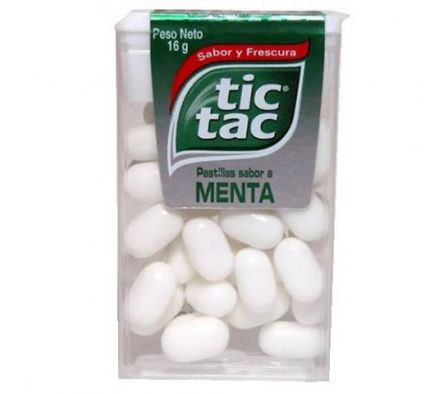CARAMELO TIC TAC MENTA 16GR