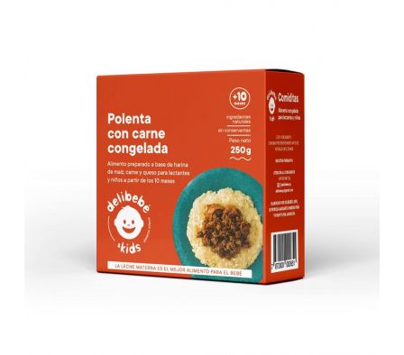POLENTA C/ CARNE DELIBEBE CONGELADO 250GR
