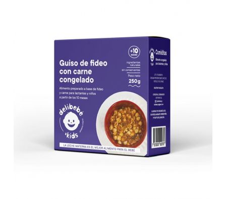 GUISO DE FIDEO DELIBEBE CONGELADO 250GR