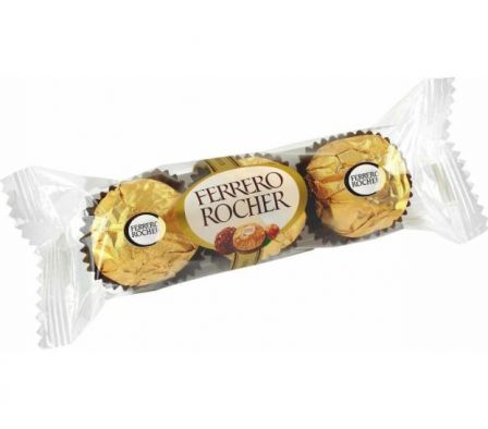 BOMBON FERRERO ROCHER CON RELLENO 3UN