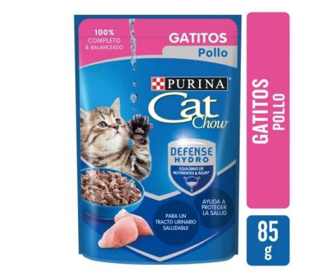 ALIMENTO PARA GATITOS CAT CHOW POLLO 85G
