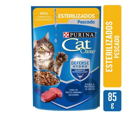 ALIMENTO PARA GATO CAT CHOW ESTERELIZADOS PESCADO 