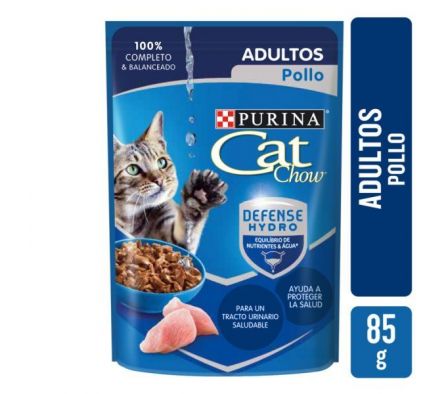 ALIMENTO PARA GATO CAT CHOW POLLO ADULTOS 85G