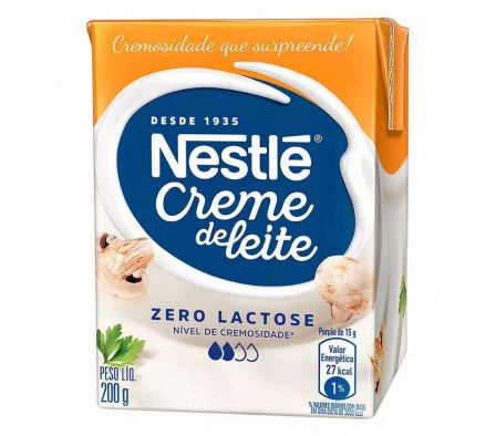 CREMA DE LECHE NESTLE SIN LACTOSA 200GR