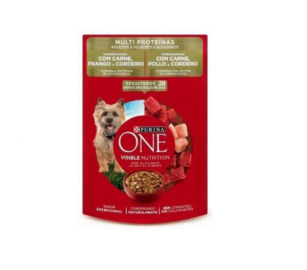 ALIMENTO ONE PERROS ADULTOS Y CACHORROS MPROT 85GR