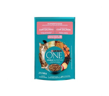 ALIMENTO PARA GATO  ONE ADULTOS ESTERIL SUPER 85GR