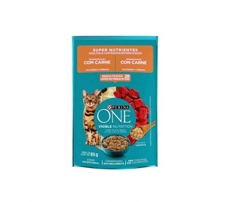 ALIMENTO ONE PARA GATOS ESTERILIZADOS 85GR