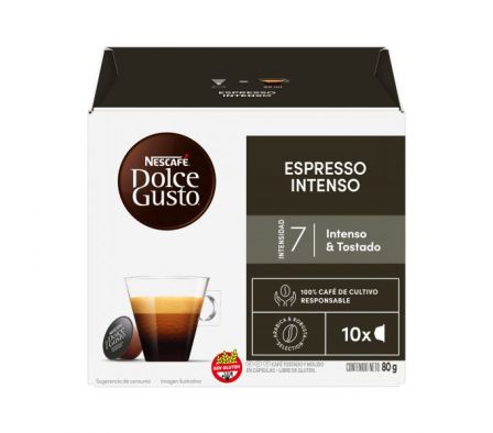 CAFE NESCAFE EXPRESSO INTENSE 10 CAPS DE 80G 