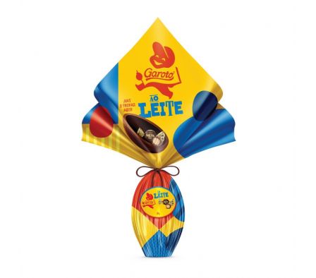 HUEVO DE PASCUA GAROTO CHOCOLATE/LECHE 204GR