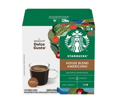 CAFE NESCAFE DOLCE GUSTO AMERICANO HOUSE BLENO 85G