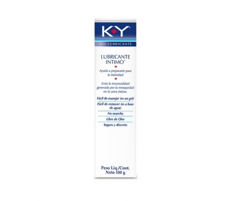 GEL LUBRICANTE K-Y TUBO 100GR