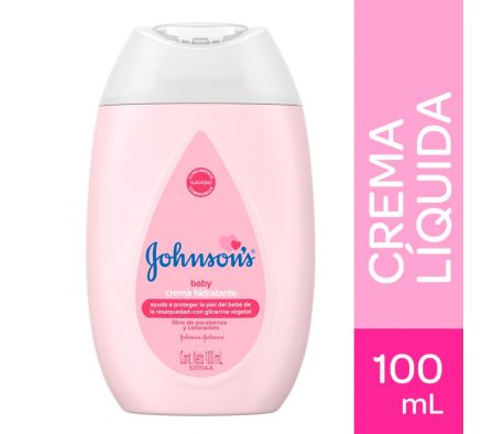 CREMA LIQUIDA JOHNSON ROSADA 100ML