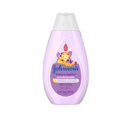 ACONDICIONADOR JOHNSON FUERZA Y VITAMINA 200ML