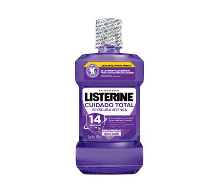 ENJUAGUE BUCAL LISTERINE CUIDADO TOTAL 500ML