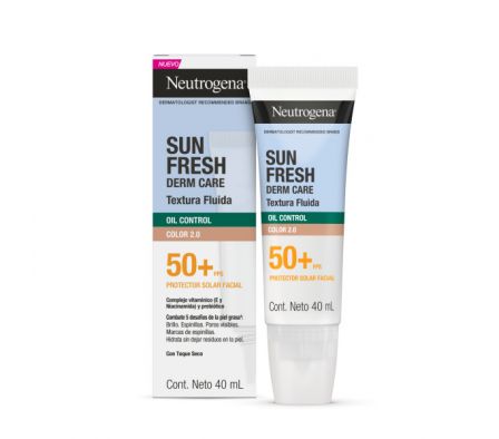 PROTECTOR SOLAR NEUTROGENA SUNFRESH COLOR2,0 40ML