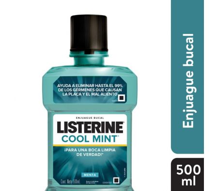 ENJUAGUE BUCAL LISTERINE COOL MINT 500ML