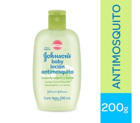 LOCION JOHNSON ANTI-MOSQUITO 200ML