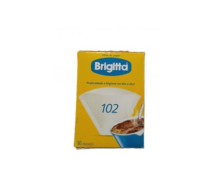 FILTRO P/CAFE BRIGITTA PAPEL 102