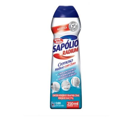 LIMPIADOR SAPOLIO RADIUM CLASICO CREM 250 ML