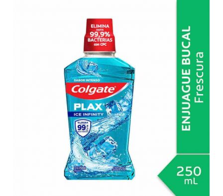 ENJUAGUE BUCAL COLGATE ICE INFINITY 250ML