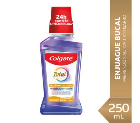 ENJUAGUE BUCAL COLGATE TOTAL ANTI-TARTARO 250 ML