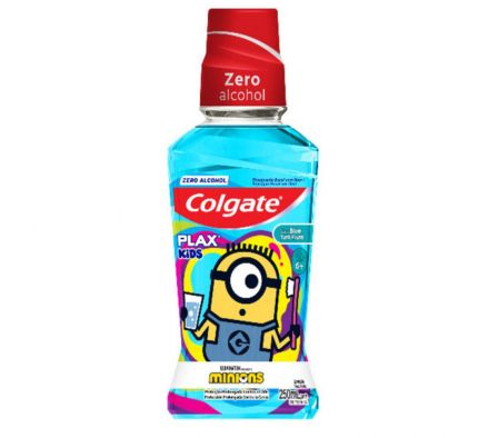 ENJUAGUE BUCAL COLGATE PLAX KIDS MINIONS 250ML