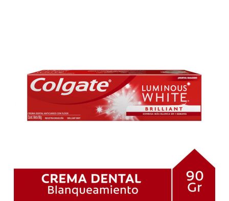 PASTA DENTAL COLGATE LUMINOUS WHITE BRILLIANT 90 G