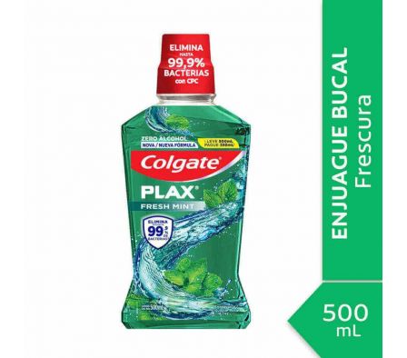 ENJUAGUE BUCAL COLGATE PLAX 500ML