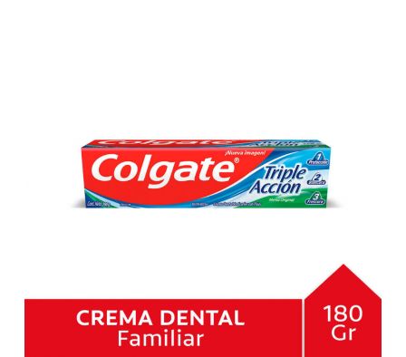 PASTA DENTAL COLGATE TRIPLE ACCIÓN 180 G