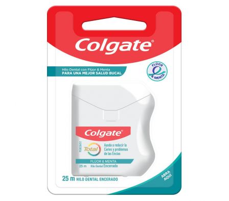 HILO DENTAL COLGATE FLUOR & MENTA 25MTS