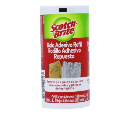 REPUESTO ADHESIVO SCOTCH BRITE 3M LINT ROLLER VER