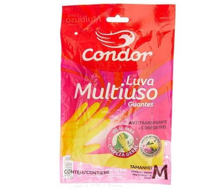 GUANTES CONDOR DE GOMA MEDIANO C/24