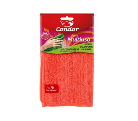 PAÑO CONDOR MULTIUSO MICROFIBRA 34X34CM