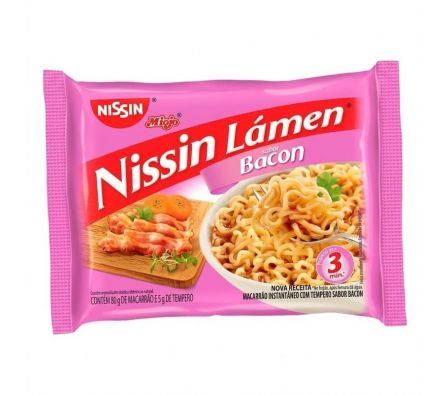 FIDEO INSTANTANEO NISSIN LAMEN BACON 85GR