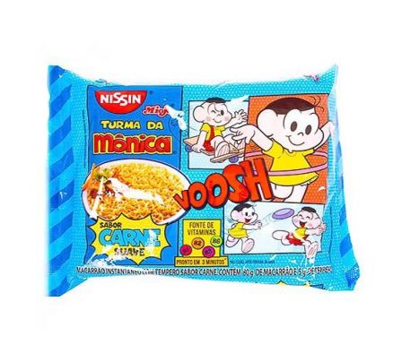 FIDEO INSTANTANEO NISSIN MONICA CARNE 85GR