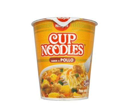 FIDEO INSTANTANEO NISSIN CUP NOODLES POLLO 64GR